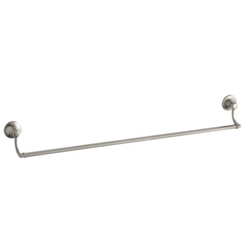 K11412CP,BN Kohler Bancroft 30" Wall Mounted Towel Bar & Reviews